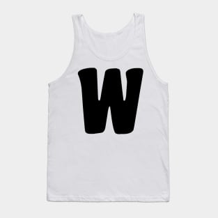 Letter W Tank Top